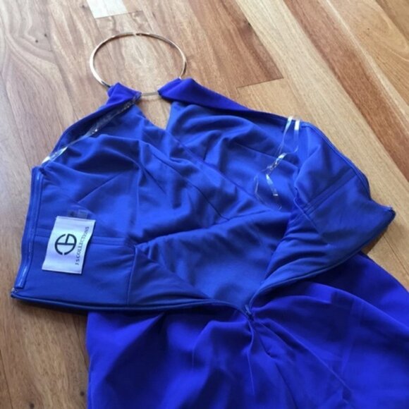 BHLDN JS Collections surplus gown w/necklace dress sz 2 - Picture 8 of 8